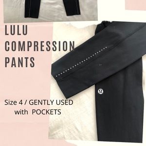 LULU LEMON COMPRESSION PANTS